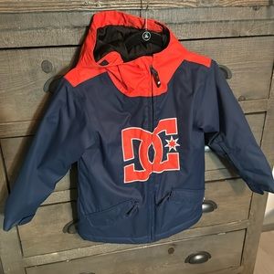 Boys DC Waterproof Snow Jacket (size 6-7 years)